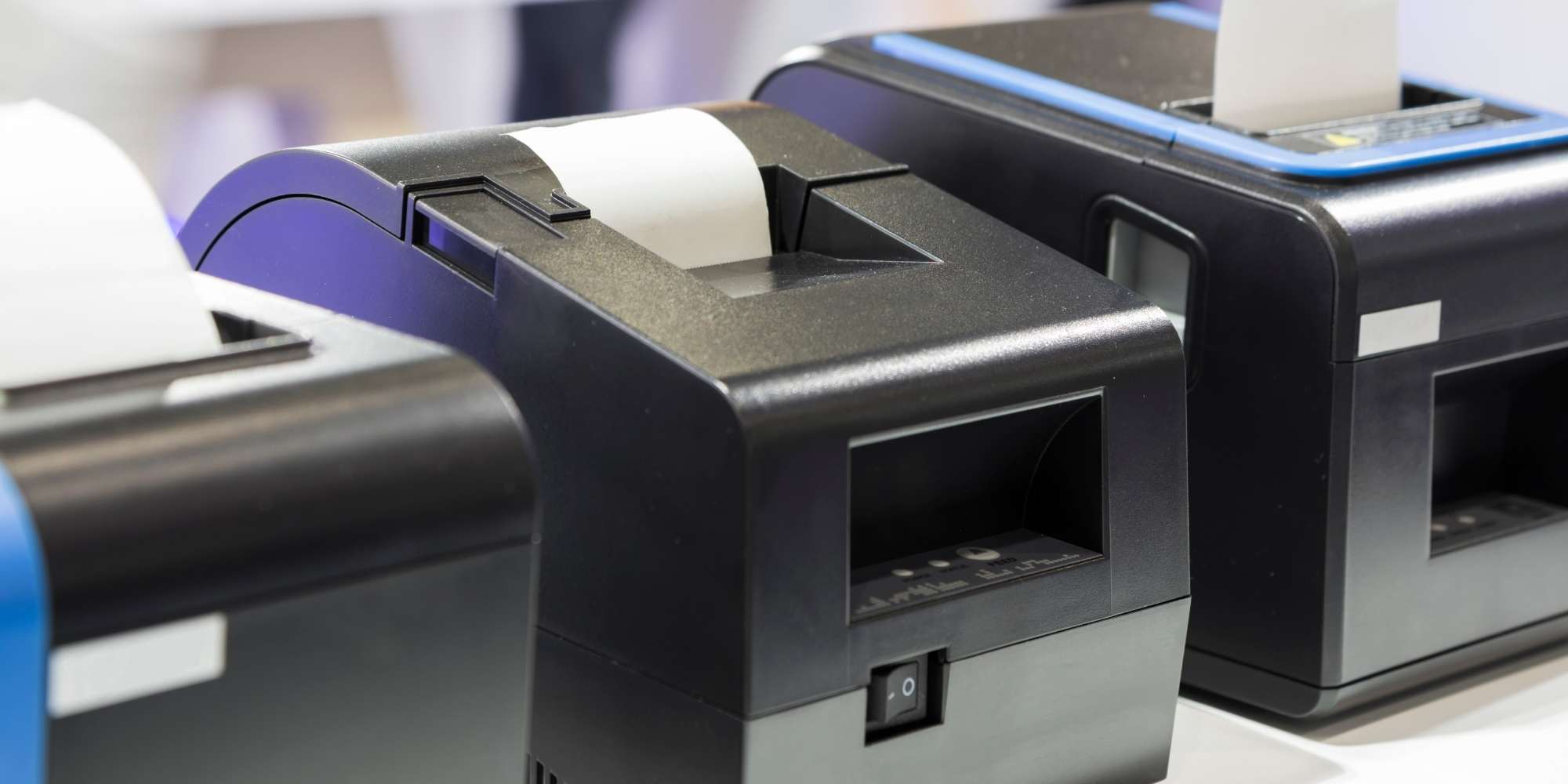 image of 3 thermal printers